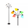 Medusa LED Multi-Head Standing Floor Lamp - 10 Interchangeable Shades