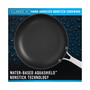 Classic Hard-Anodized Nonstick Cookware 5 Quart Saute Pan with Lid