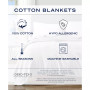 Rope Stripe Cotton Woven Blanket, Full/Queen