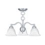 Essex 3-Light Convertible Dinette Chandelier/Ceiling Mount