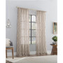 Tulin Watercolor Print Sheer Rod Pocket Curtain Panel, 50" x 84"