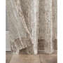 Tulin Watercolor Print Sheer Rod Pocket Curtain Panel, 50" x 84"