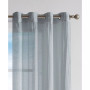 Cordelia Crushed Sheer Grommet Window Curtain Wide Panel Pair, 52" x 84"