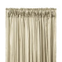Athena Rod Pocket 52" x 84" Pair of Curtain Panels with Scarf Valance, Set of 3