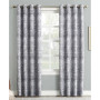 Darren 50" x 63" Distressed Textured Jacquard Blackout Curtain Panel