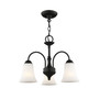 Ridgedale 3-Light Convertible Dinette Chandelier/Ceiling Mount