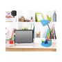 Limelight's Gooseneck Organizer Desk Lamp with iPad Tablet Stand Book Holder and Charging Outlet