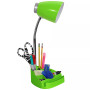 Limelight's Gooseneck Organizer Desk Lamp with iPad Tablet Stand Book Holder
