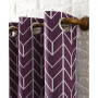 Kenwood 40" x 63" Chevron Print Blackout Curtain Panel