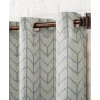 Kenwood 40" x 63" Chevron Print Blackout Curtain Panel