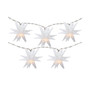 10 Count Led Star Christmas Fairy Lights With Copper Wire, 5.25'