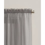 Sheer Voile Rod Pocket Top Curtain Panel, 59" x 63"