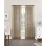 Sheer Voile Rod Pocket Top Curtain Panel, 59" x 63"