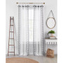 Shilo Boho Sheer Tab Top Window Collection