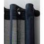 Textured Linen Blend 52" x 63" Curtain