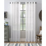 Textured Linen Blend 52" x 63" Curtain