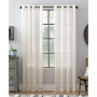 Textured Linen Blend 52" x 63" Curtain