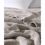 Darren Cotton Waffle Knit Blanket, Full/Queen