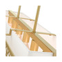 Calinda 6 Lights Linear Chandelier