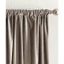 Modern Velvet 50" x 84" Curtain Set