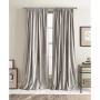 Modern Velvet 50" x 84" Curtain Set