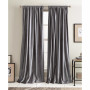 Modern Velvet 50" x 84" Curtain Set