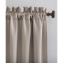 Preston 40" x 63" Rod-Pocket Blackout Curtain Panel
