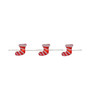 20 Warm White LED Christmas Stocking Fairy Lights 6 ft Copper Wire
