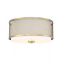 Trade Winds Fremont 3-Light Flush Mounted Ceiling Light