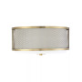 Trade Winds Fremont 3-Light Flush Mounted Ceiling Light