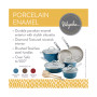 11.5" Porcelain Enamel Non-Stick Skillet