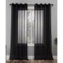 Sheer Voile 100" x 84" Grommet Top Patio Curtain Panel
