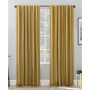 Evelina Faux Silk Beaded Thermal Blackout Valance, 50" x 17"