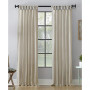 52" x 63" Washed Cotton Twist Tab Curtain