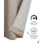 Virginia Ultimate Blackout Back Tab Window Curtain Panel Set, 38" x 63"