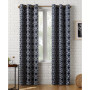 Barnett 40" x 63" Trellis Print Blackout Curtain Panel