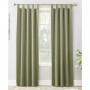 Preston 40" x 63" Tab-Top Blackout Curtain Panel
