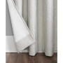 Noir 52" x 84" Textured Thermal Blackout Curtain Panel
