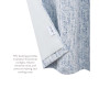 Tallulah Textured Blackout Grommet Window Curtain Panel Pair with Tiebacks, 38" x 84"