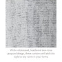 Tallulah Textured Blackout Grommet Window Curtain Panel Pair with Tiebacks, 38" x 84"