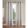 Tallulah Textured Blackout Grommet Window Curtain Panel Pair with Tiebacks, 38" x 84"