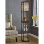 Etagere 63" Shelf Floor Lamp with Drawer