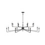Salem 16-Light Chandelier in Forged Iron