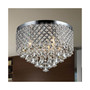 Trey 18" 3-Light Indoor Flush Mount Chandelier with Light Kit