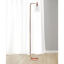 Modern Lantern Floor Lamp with Glass Shade