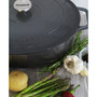 French Enameled Cast Iron 6 Qt. Oval Dutch Oven