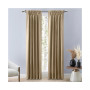 Grasscloth 2/Way Pinch Pleated w/Back Tabs Curtain Pair 50"W x 96"L