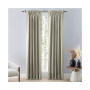 Grasscloth 2/Way Pinch Pleated w/Back Tabs Curtain Pair 50"W x 96"L