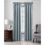 Colette Faux Silk Scalloped Window Valance, 50"x21"