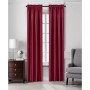 Colette Faux Silk Scalloped Window Valance, 50"x21"